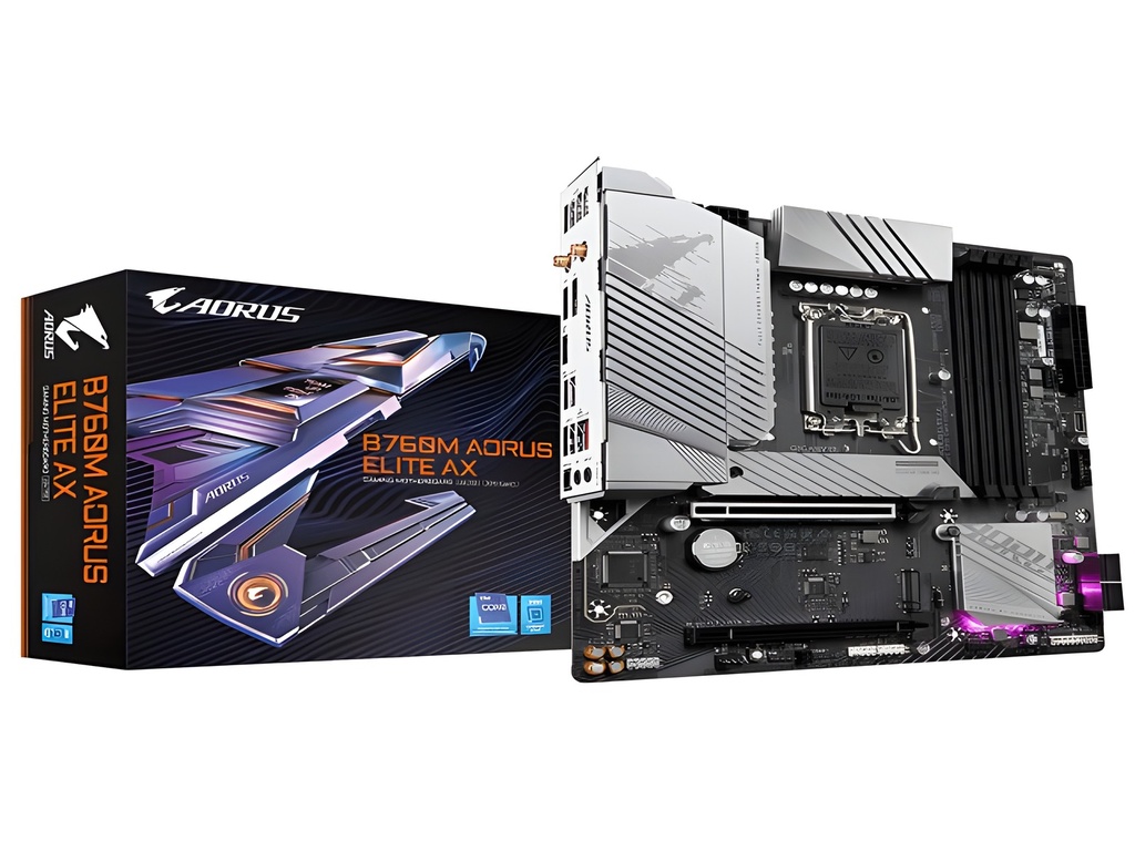 Placa Madre B760m Elite AX Micro Atx Lga1700