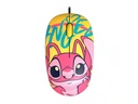 Ratón Cableado Disney Stich Amarillo
