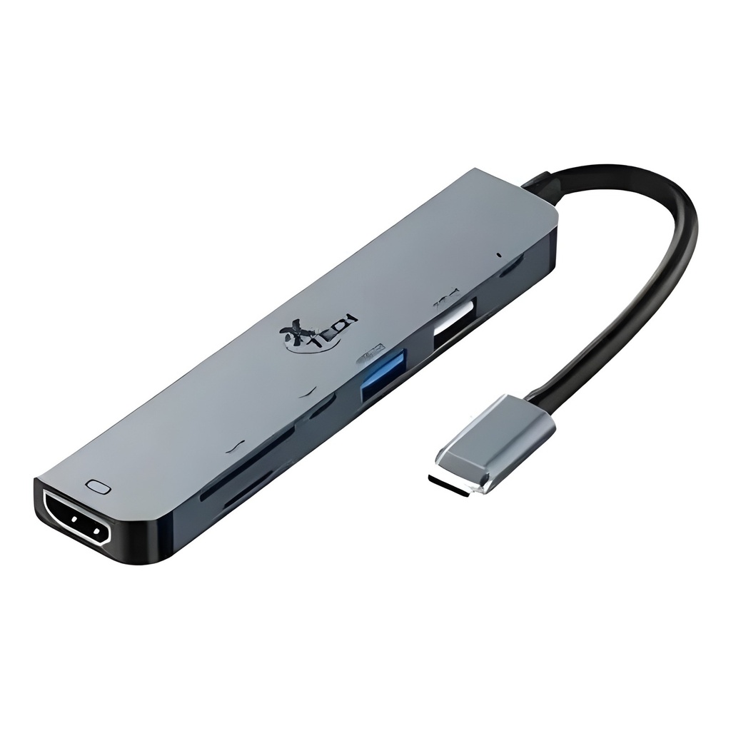 Hub USB-C 7 Puertos USB 3.0