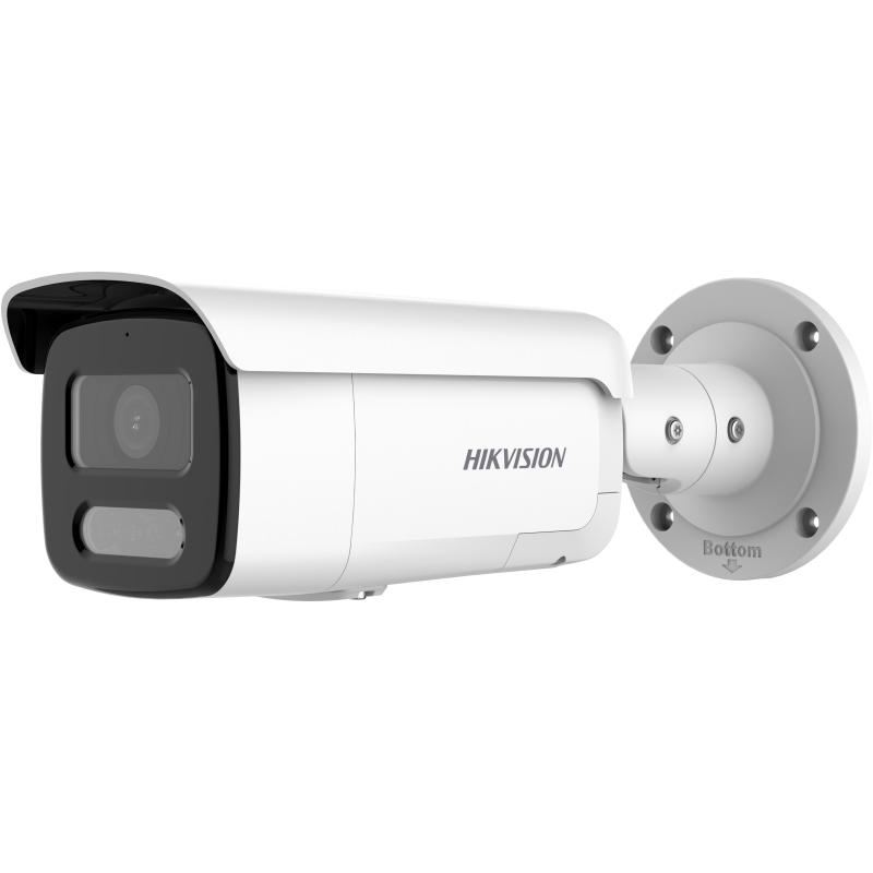 Cámara Bullet IP 4MP Exterior 2.8-12mm ColorVu Infrarroja 60m Con Audio Entrada/Salida Alarma AcuSense