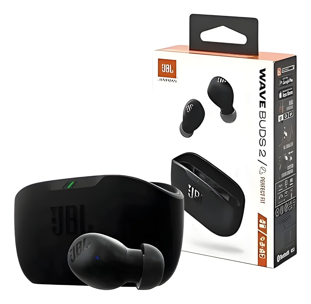 Audífonos TWS Bluetooth Negro Con ANC Y 8mm De Driver