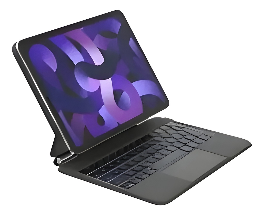 Teclado Para Ipad Con Soporte Magnético Negro
