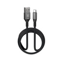 Cable De Carga USB-C A USB-A 1.8m 30W Braided Fast Charging