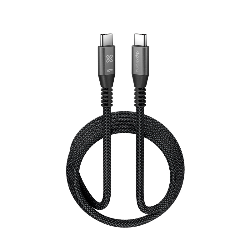Cable De Carga USB-C A USB-C USB 3.2 100W 1.8m