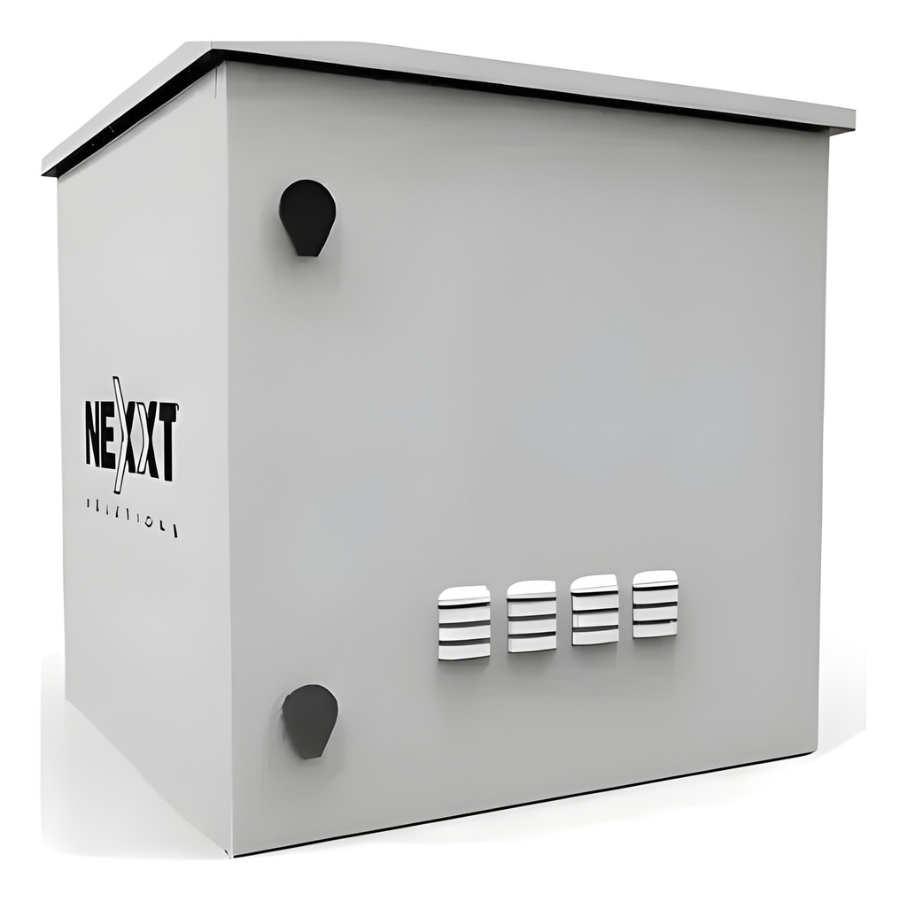 Gabinete De Montaje En Poste Exterior Acero Spcc Pintura Gris Claro