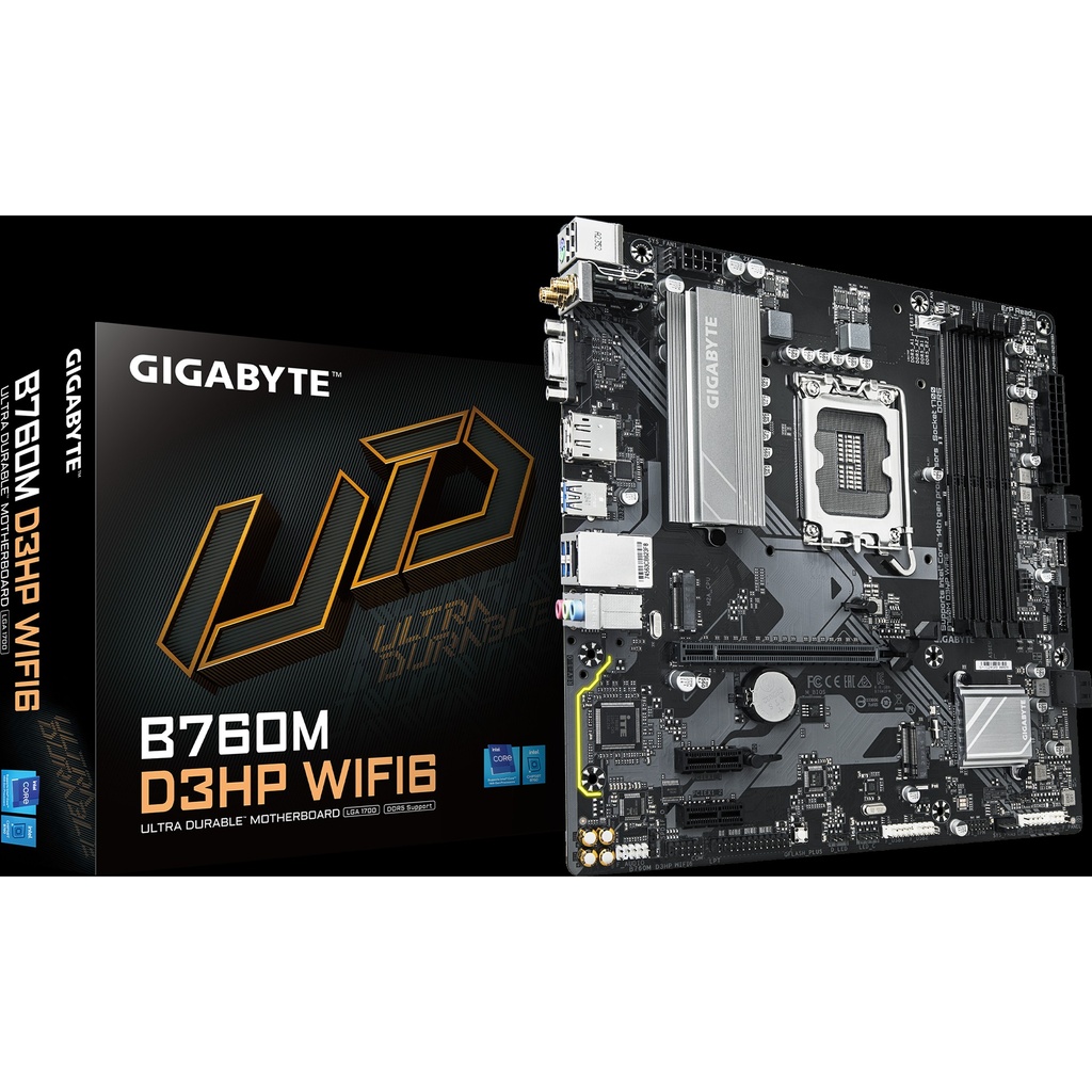Motherboard Intel B760md3hp Lga1700 Ddr5 Pcie Compatible Factor De Forma