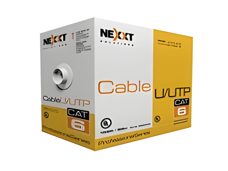 Cable Utp Cat6 Interior Lszh 305m Bobina Azul