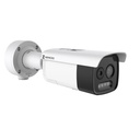 Cámara Bullet IP Biespectral Térmica Y Óptica 5MP Exterior 9.7mm/12.4mm Infrarroja 80m Audio Bidireccional