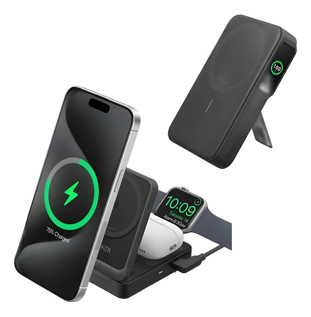 Cargador De Pared 15W 1 USB-C Inalámbrico