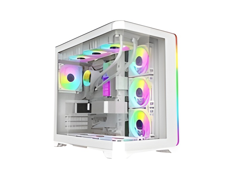 Gabinete Atx Mid Tower Blanco
