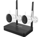 Kit De Videovigilancia 4 Canales 2 Cámaras 2MP WiFi