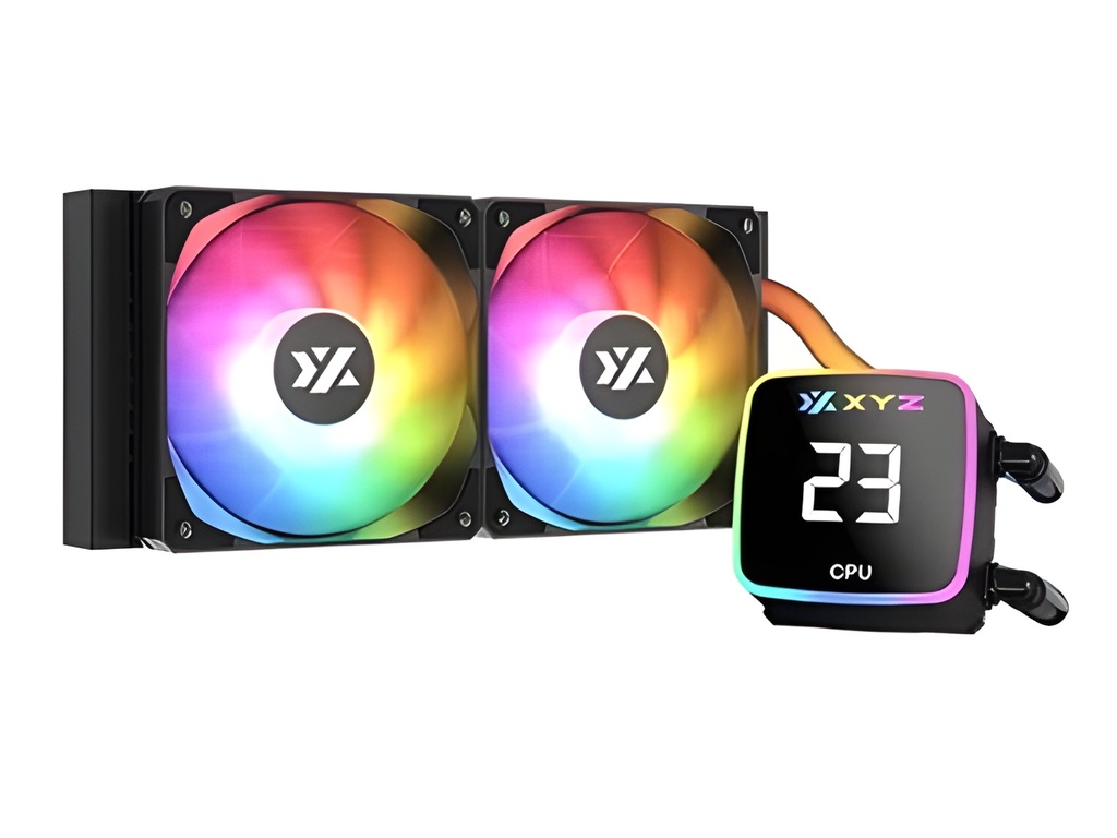 Disipador De CPU Líquido ARGB Para LGA115x/LGA1200/LGA1700/LGA1366/LGA2011/AM4/AM5