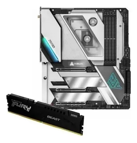 Placa Madre Intel Z690 Lga 1700 Con Memoria Ddr5 16GB 5600MHZ