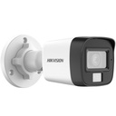 Cámara HD Analógica Bullet Exterior 2MP 2.8mm Infrarroja Y Luz Blanca 30m 0.01Lux Con Audio