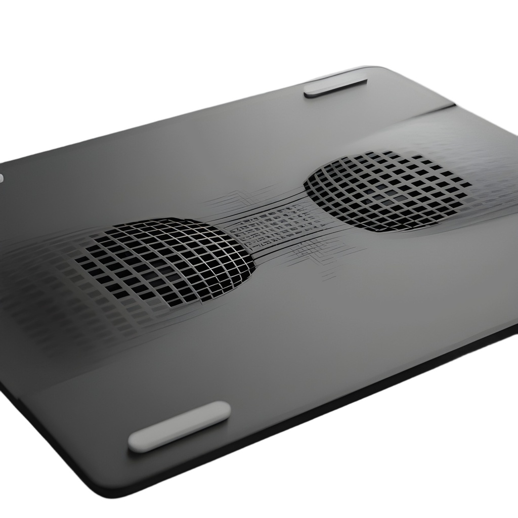 Enfriador Portátil Para Notebook Hasta 17" Con Ventilador Dual USB