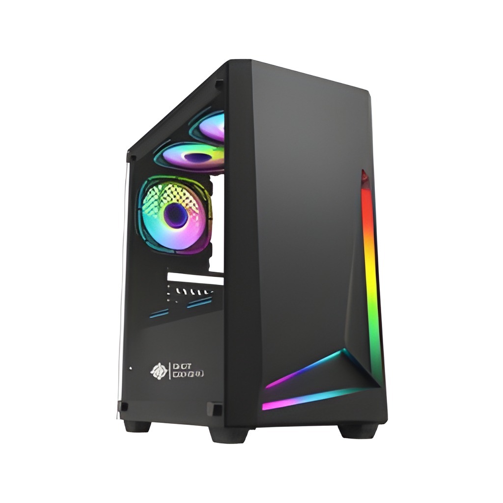 Gabinete Gamer Pro Series Con Cristal Templado