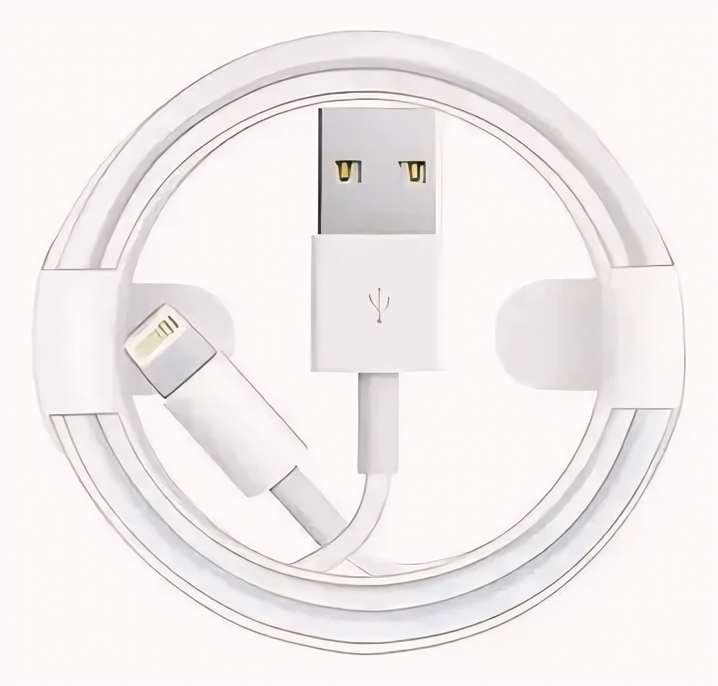 Cable De Carga Lightning USB-A A 2m