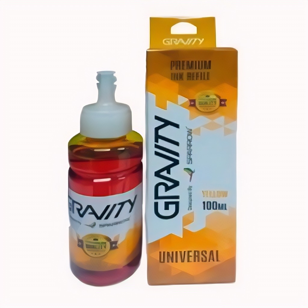 Botella De Tinta Amarillo 100ml