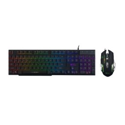 Kit De Teclado Y Mouse Cableado Gamer