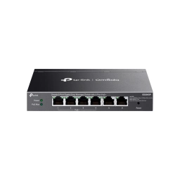 Switch 6 Puertos Gigabit PoE+ 65W Administrable Básico