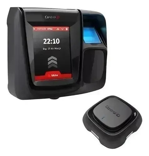 Control De Acceso Biométrico Con Pantalla Táctil Y Lector De Huellas Digitales
