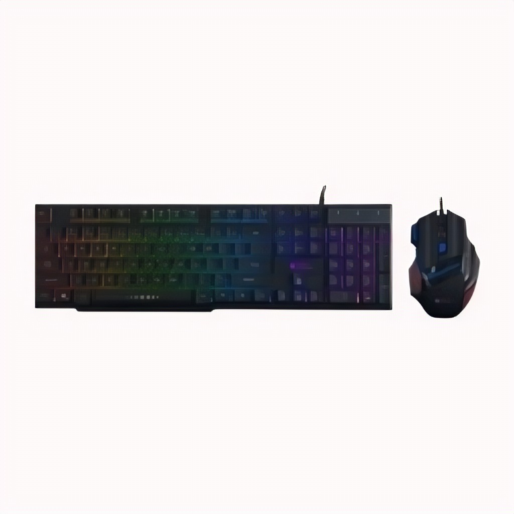 Kit De Teclado Y Mouse Cableado Gamer