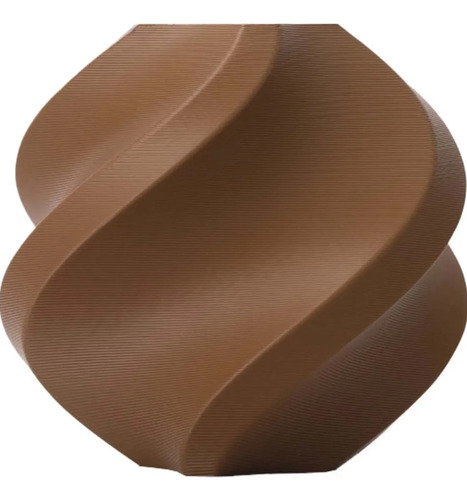 Filamento Pla 1.75mm 1kg Marrón Para Impresora 3D