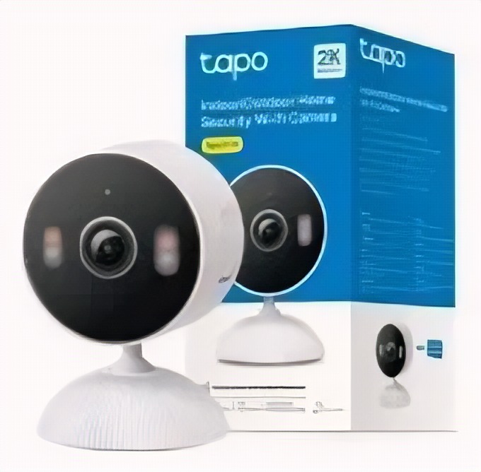 Cámara Mini Domo WiFi UHD 4MP Visión Nocturna