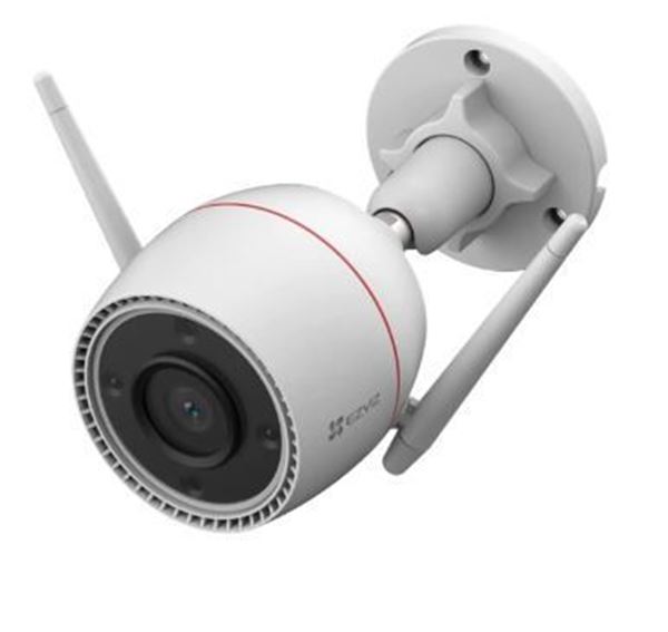 Cámara IP Bullet WiFi 3MP 2.8mm Color Nocturno Defensa Activa EZVIZ H3c