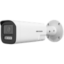 Cámara IP Cableada Torreta 2MP Exterior 2.8-12mm Híbrida 50m Con Audio Sin Alarma ColorVu