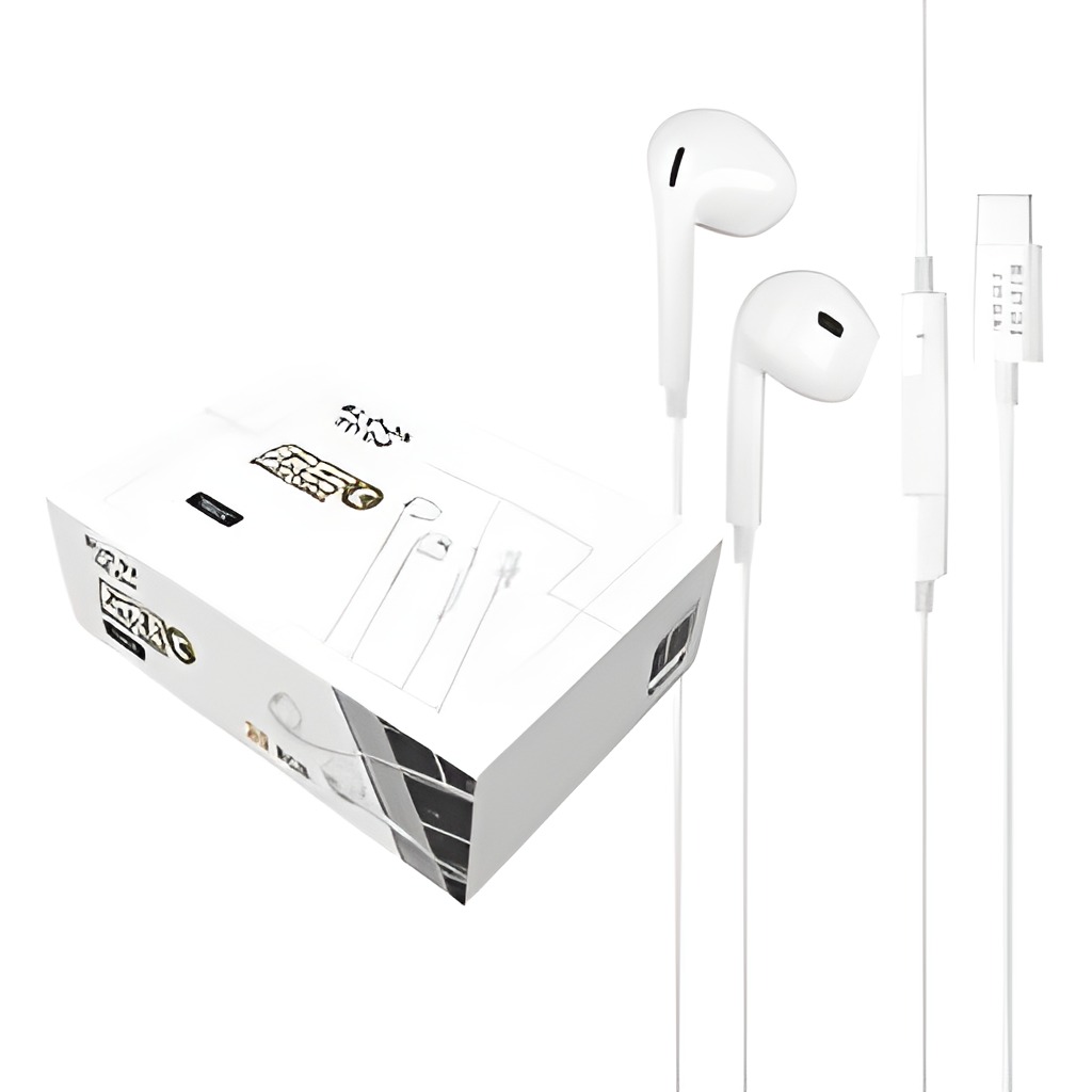 Auricular In-Ear In Ear USB-C Micrófono Blanco Ep-41