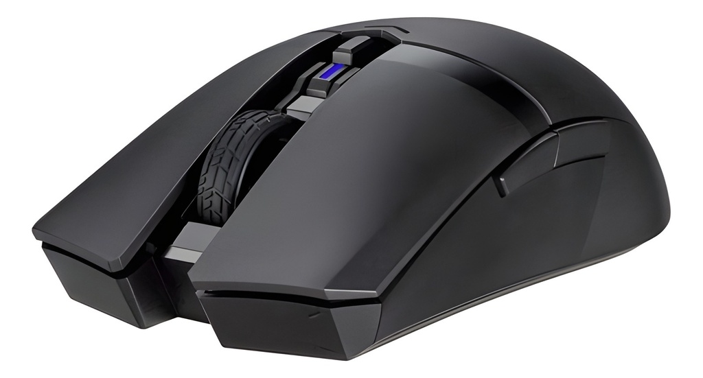 Mouse Gamer Dual Wireless 12000DPI 6 Botones Negro