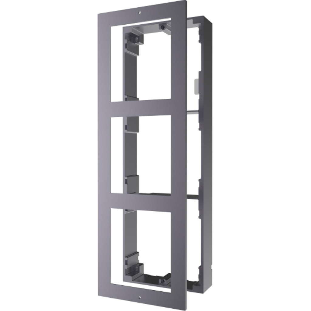 Base De 3 Espacios Para Videoportero IP Modular DS-KD-ACW3