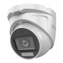 Cámara HD Analógica Torreta 2MP Exterior 2MP 2.8mm Luz Dual 30m Con Audio Smart-Hybrid