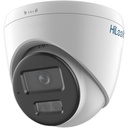 Cámara Torreta IP 2MP Exterior 2.8mm ColorVu Luz Blanca 30m Con Micrófono