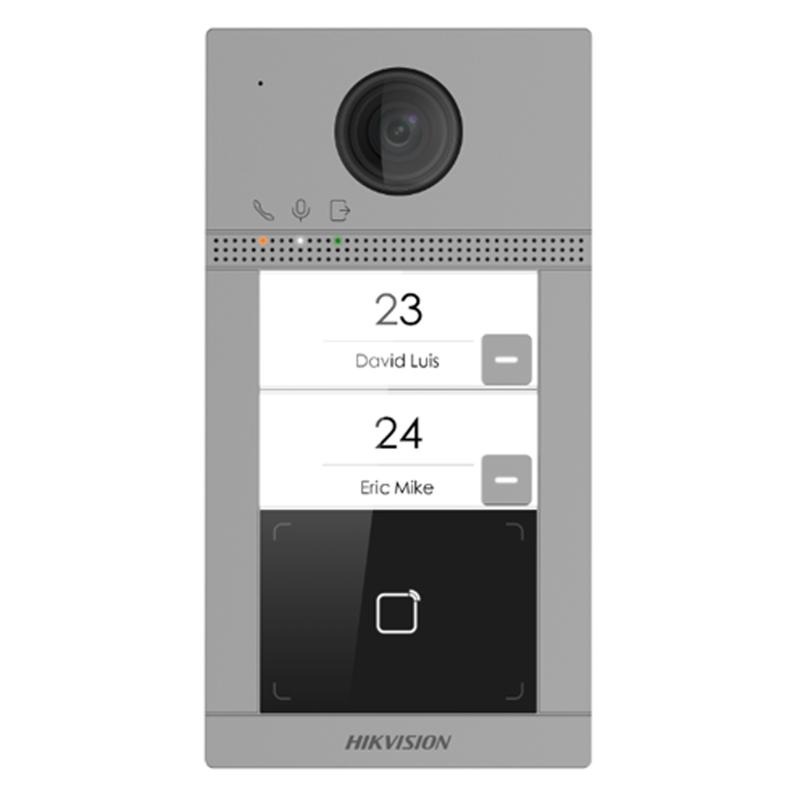 Videoportero IP Residencial 2MP 2 Botones Wifi/PoE