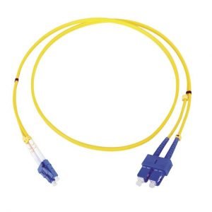 Patch Cord Fibra Óptica Interior Monomodo LC/SC 1m