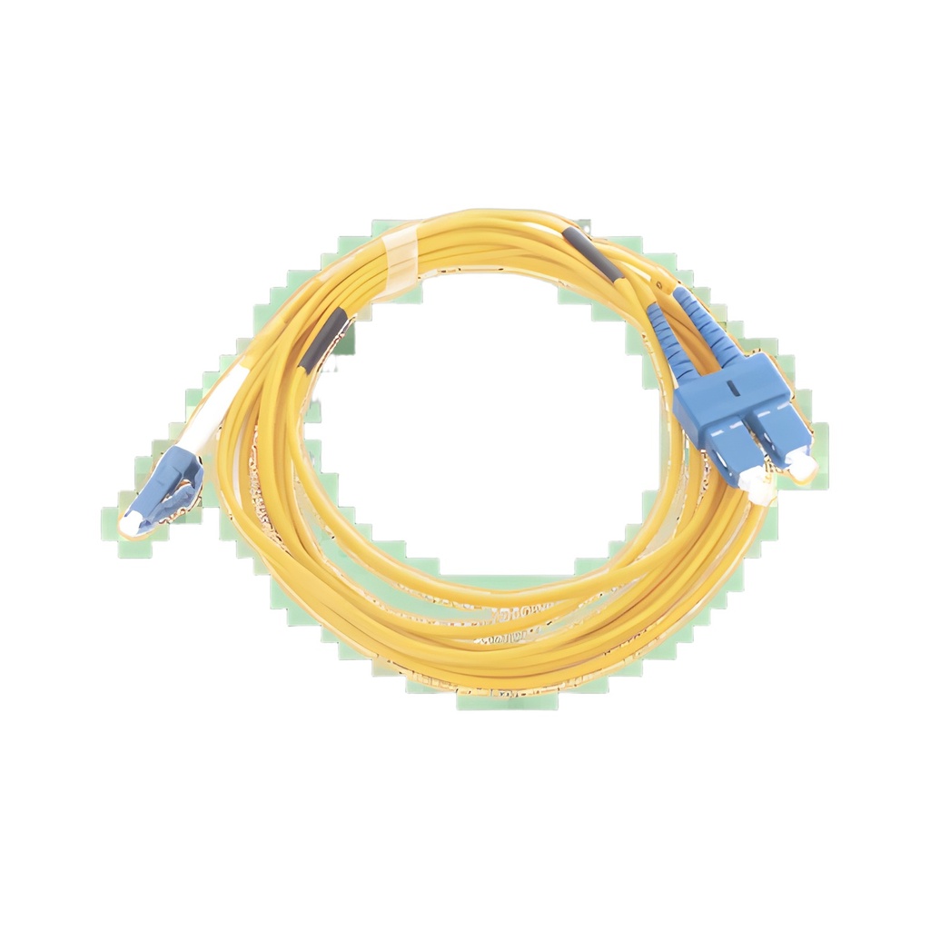 Patch Cord Fibra Óptica Interior Monomodo LC/UPC-SC/UPC 9/125 3m Amarillo Dúplex