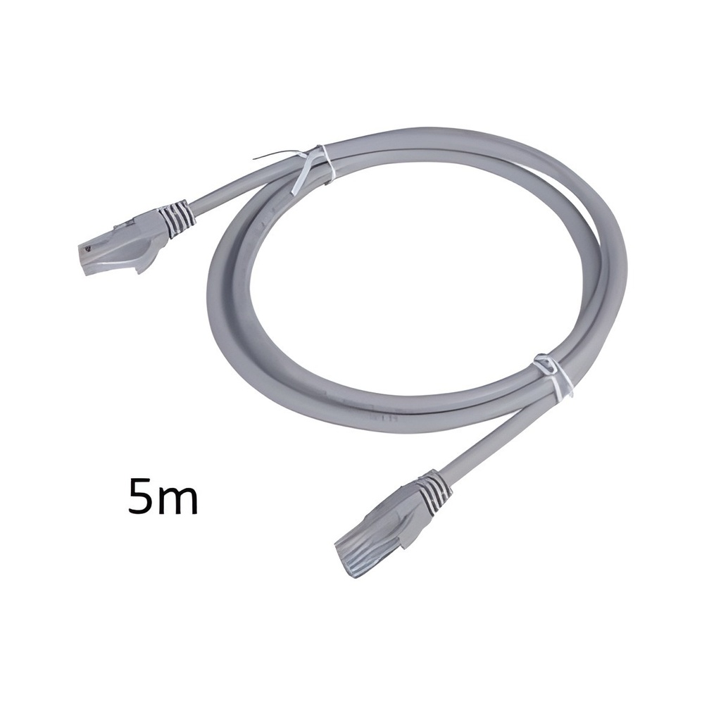 Patch Cord Interior Cable 5m Utp Gris