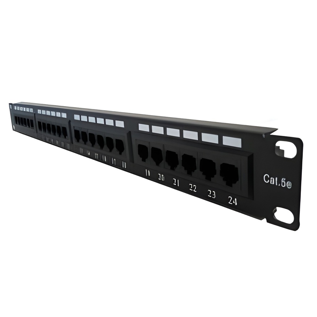 Patch Panel 24 Puertos Cat5e