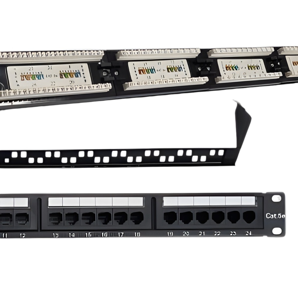 Patch Panel 24 Puertos Cat6