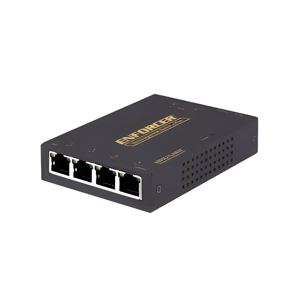 Switch No Administrable 4 Puertos Gigabit PoE+ Con 2 Uplinks Gigabit