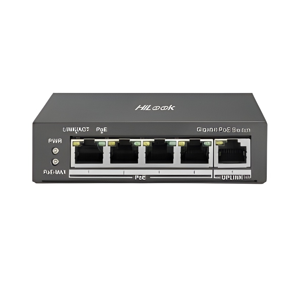 Switch No Administrable 5 Puertos Gigabit 1 Uplinks PoE+