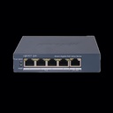 Switch Administrable Capa 2 4 Puertos Gigabit 1 Uplinks PoE+ 50W