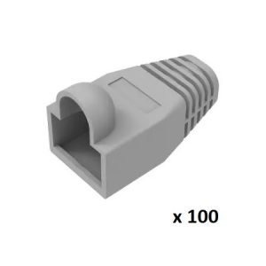 Conector Rj45 Cat6 Macho Enchapado En Oro Pasante