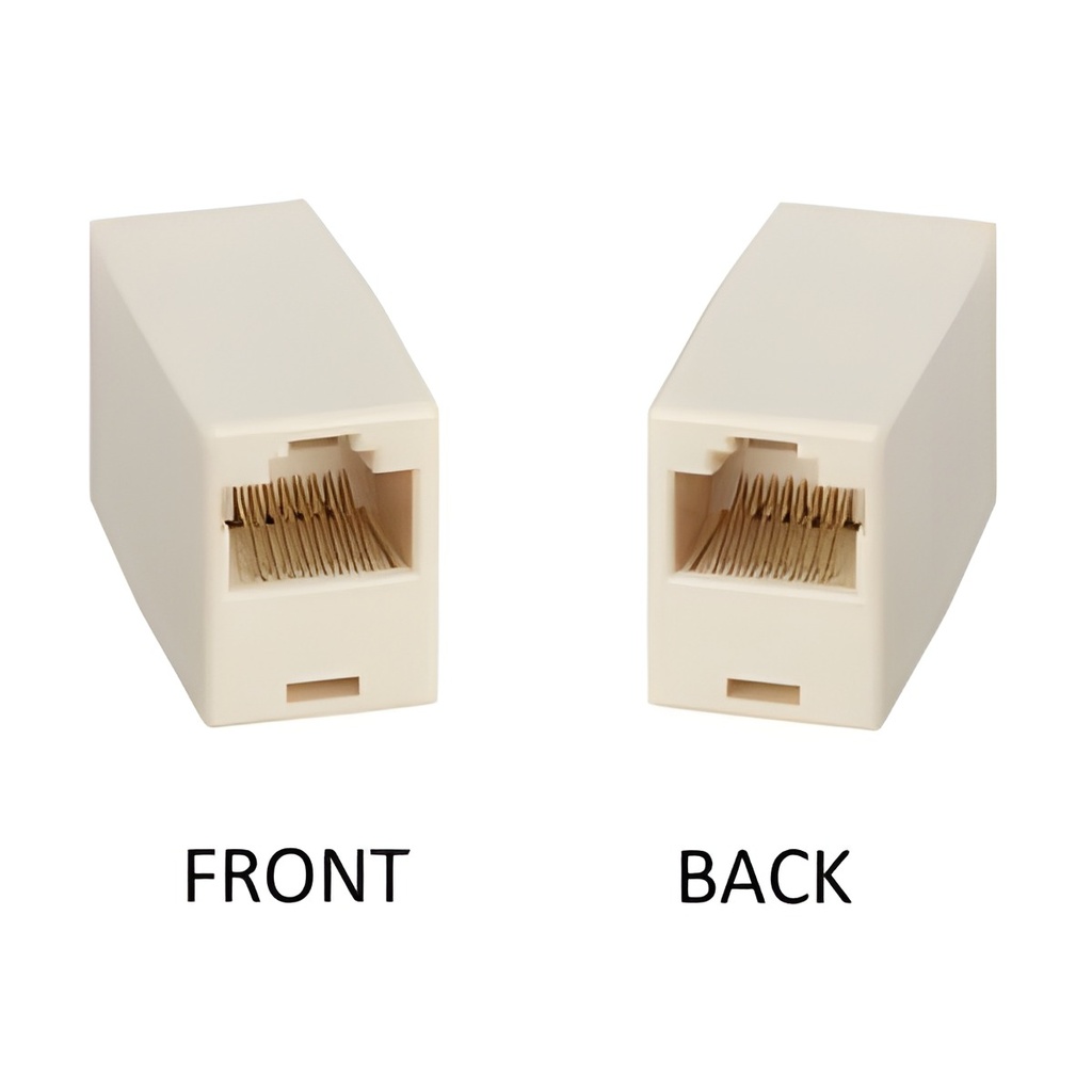 Conector Rj45 Hembra-Hembra Para Uso En Interior