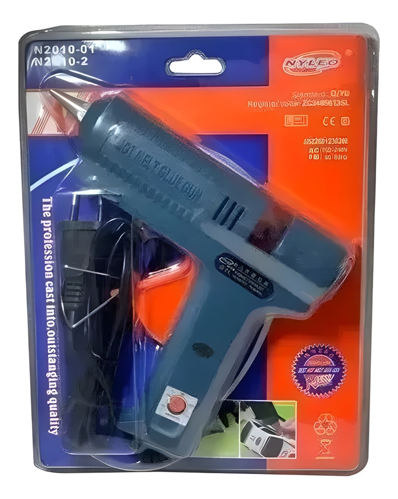 Pistola De Silicona 100W Con Termostato