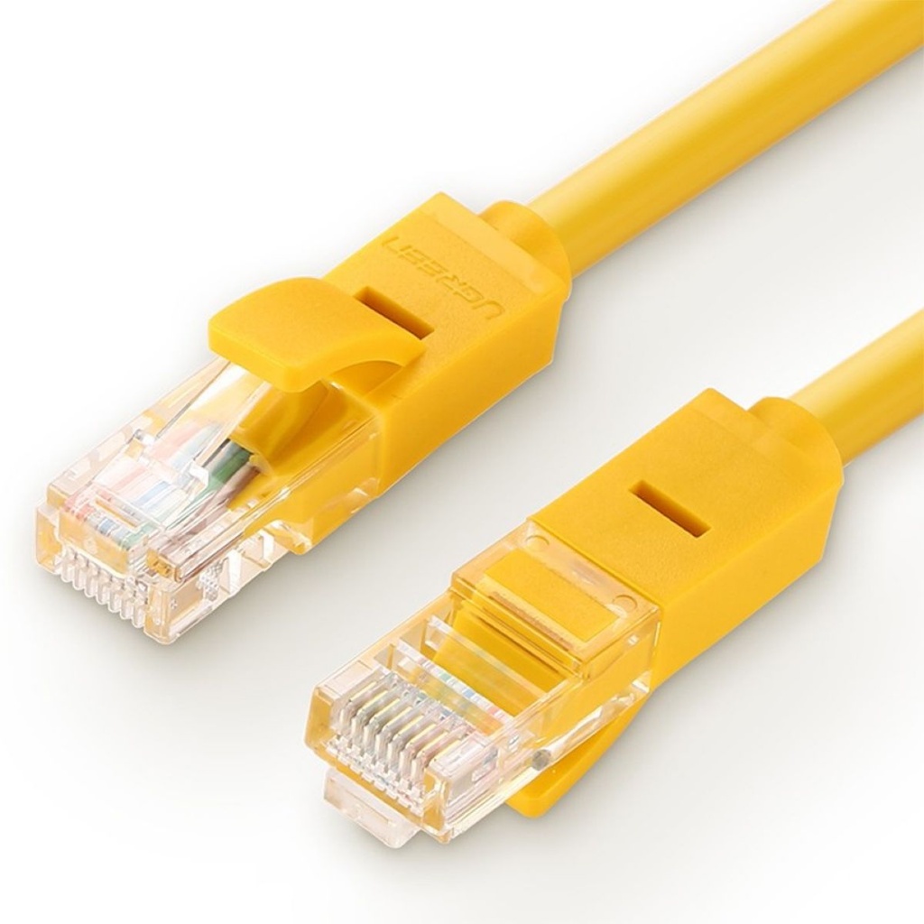 Cable Utp Cat 5e U/UTP 5m Rj45 Amarillo Ugreen