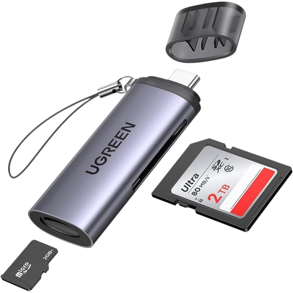 Lector De Tarjetas SD Y microSD USB-C