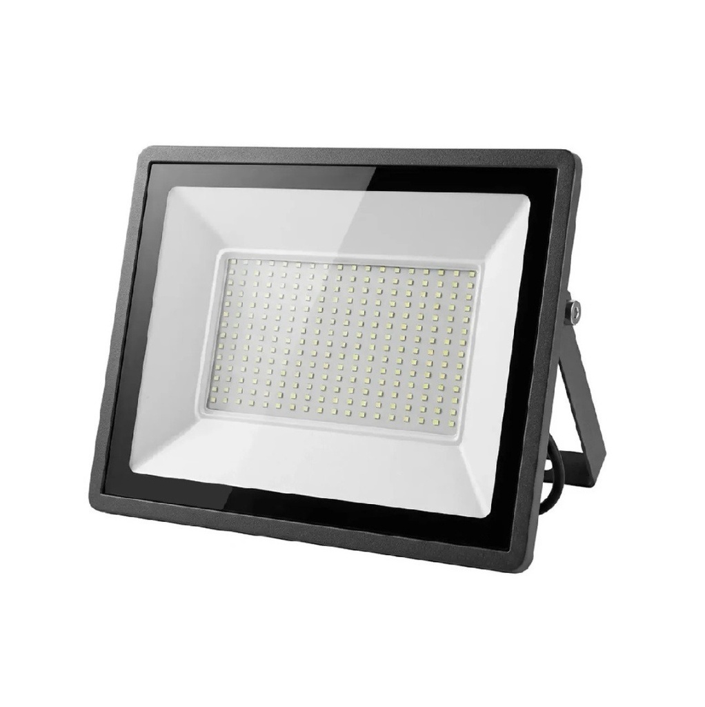 Foco LED 100W IP65 Negro Luz Fría